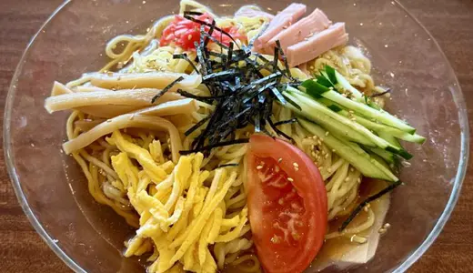 レストラン 花の杜＠秋田県湯沢市山田にて冷やし中華をオーダー！茹だるような暑さの中で身体が欲した王道をいくザ・冷中♪