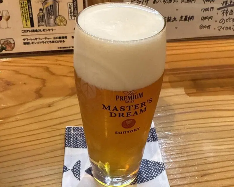 fishermans baru 109 フィッシャーマンズ バル 109 秋田県秋田市大町 川反 生ビール