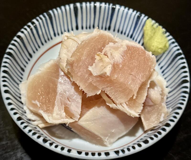 鳥料理 竹八 山形県酒田市二番町 鳥たたき