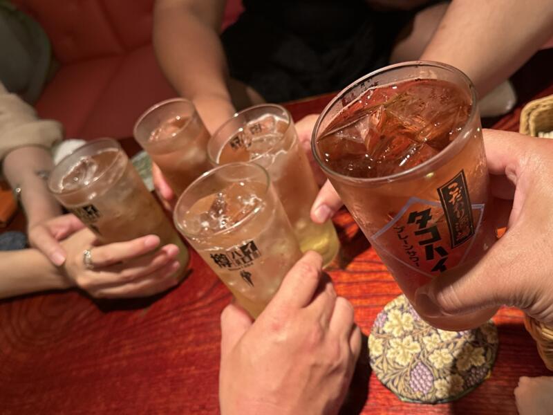 ラーメン のぶ アンバサダーハウス ノヴ 山形県酒田市中町 ウーロンハイ 乾杯