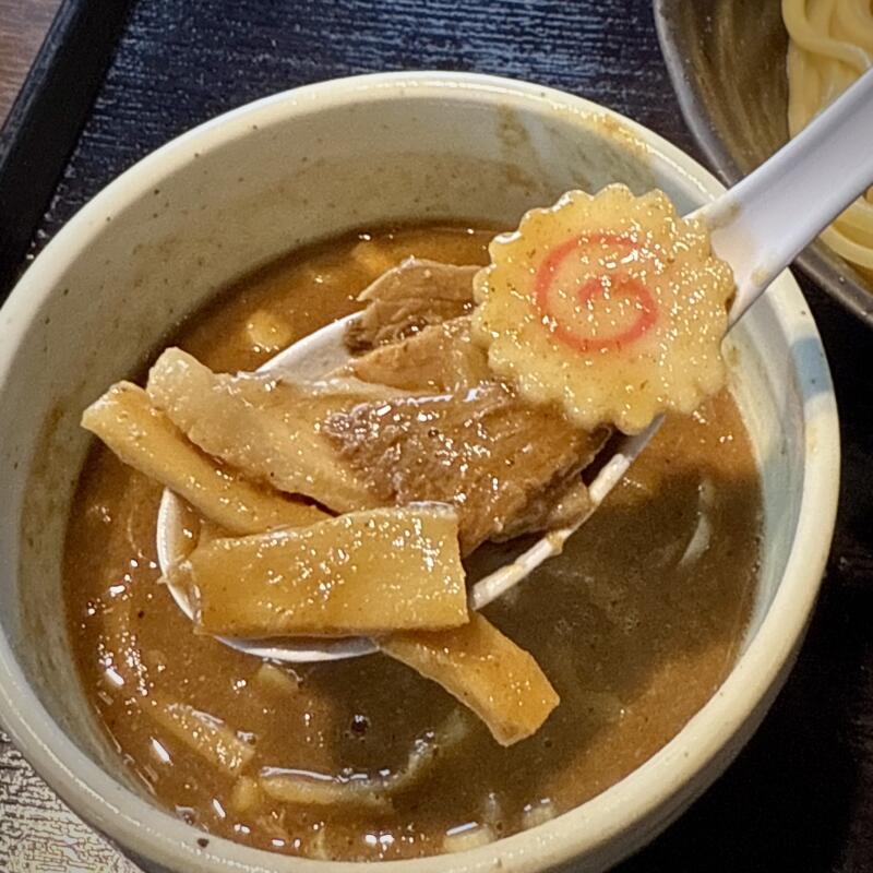 つけ麺道 癒庵 ゆあん 山形県酒田市こあら しょうゆつけ麺 醤油つけ麺 具
