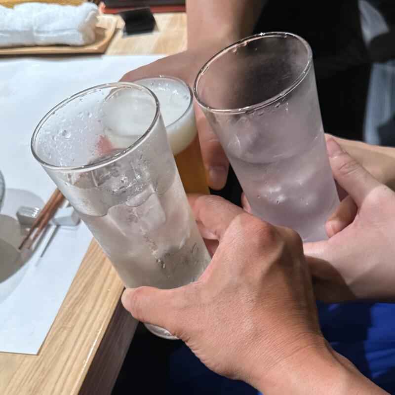 和がまま わがまま 秋田県由利本荘市谷地町 焼酎水割り 乾杯