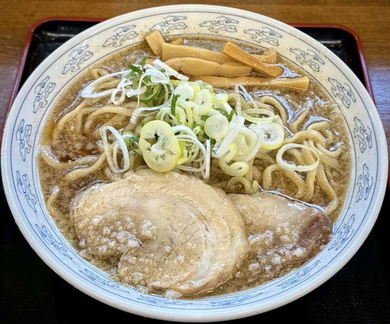 中華そば 雲ノ糸 最上川店 山形県最上郡戸沢村古口 極煮干し中華 中華そば 背脂煮干し 醤油ラーメン