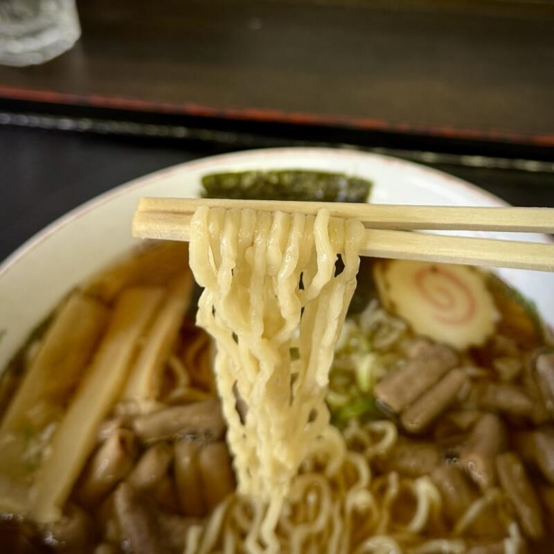 大衆食堂 中華そば たんぼめへ 山形県新庄市五日町 ホルモンラーメン 醤油ラーメン 麺