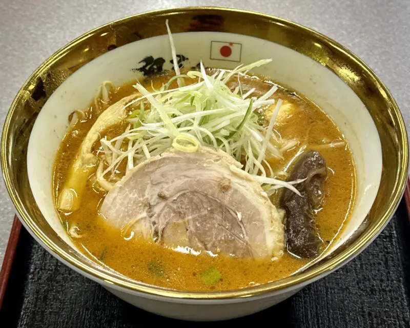 鬼そば藤谷 総本店 秋田県大仙市長野 旧中仙町 道の駅なかせん ドンパン節の里内 世界の炙り味噌らぁ麺 炙り味噌ラーメン