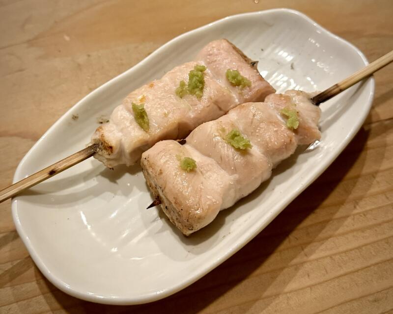 焼鳥 すがい 新潟県新潟市中央区南万代町 さび焼き
