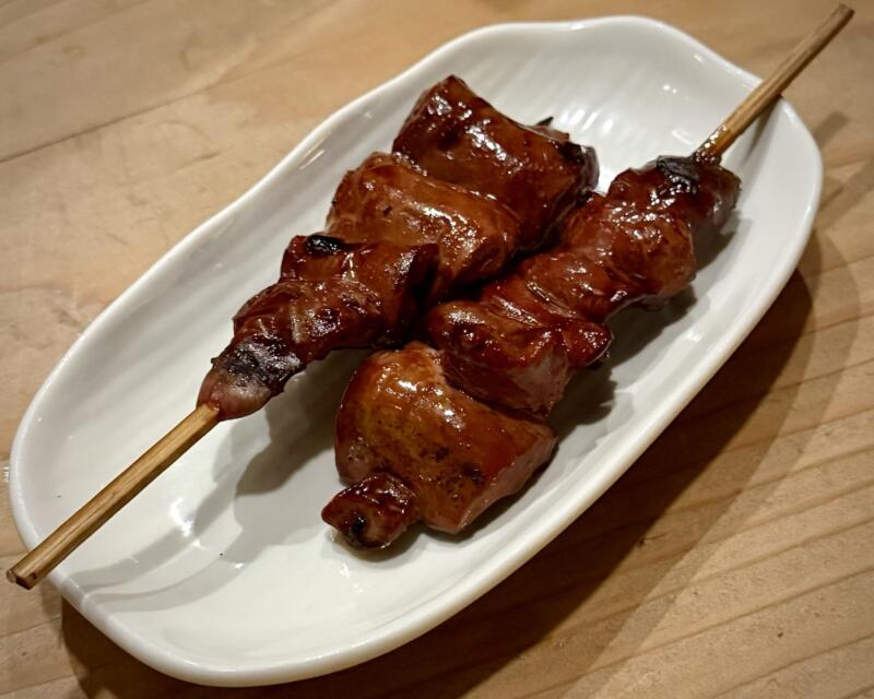 焼鳥 すがい 新潟県新潟市中央区南万代町 血肝 レバー