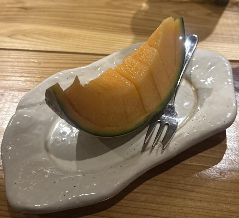 Bar Σ バー シグマ 新潟県新潟市中央区古町通 お通し メロン