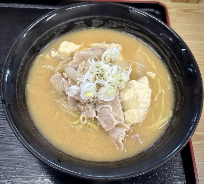 とん汁 たちばな とん汁の店 新潟県妙高市栗原 とん汁ラーメンセット ライス小盛り 妙高豚汁ラーメン 味噌ラーメン
