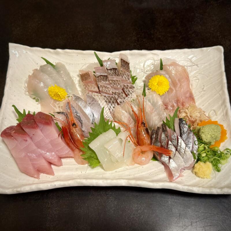 海の幸 味処 軍ちゃん 直江津店 新潟県上越市西本町 刺身盛り合わせ