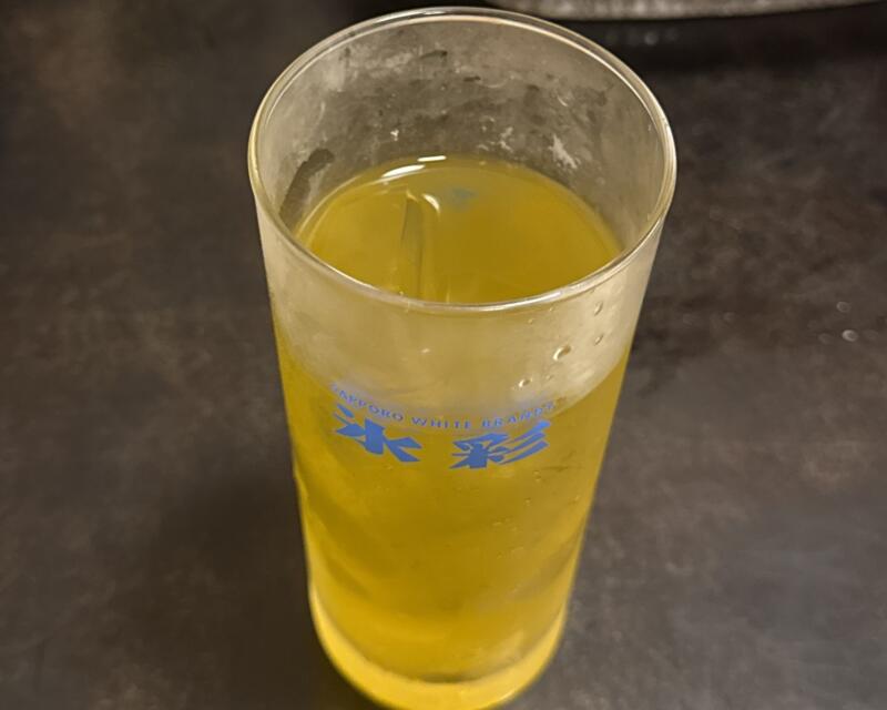 海の幸 味処 軍ちゃん 直江津店 新潟県上越市西本町 緑茶ハイ
