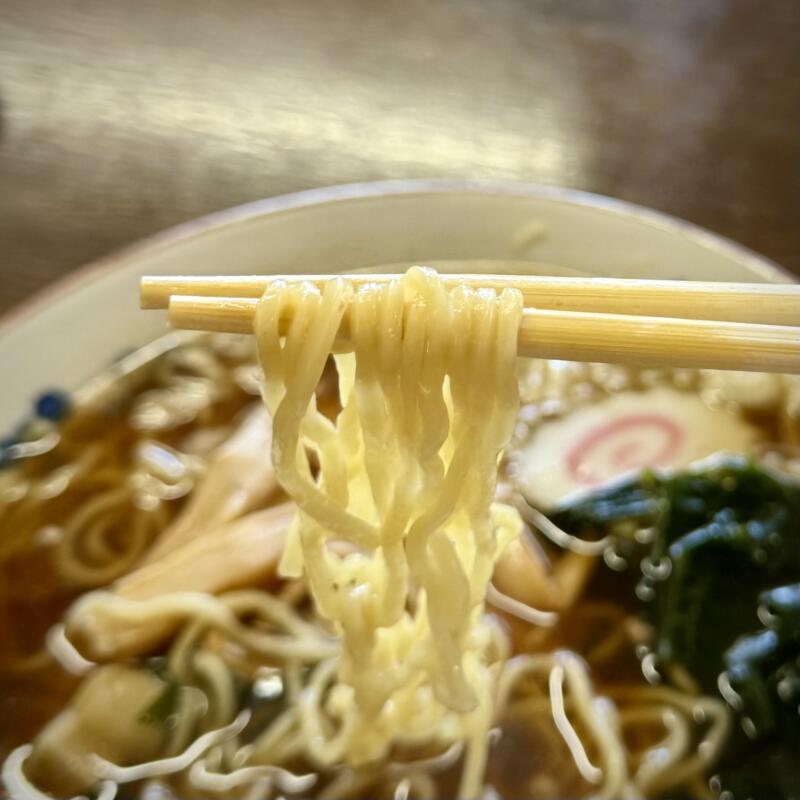 食堂 徳市 新潟県上越市名立区名立大町 ラーメン 醤油ラーメン 朝ラー 麺