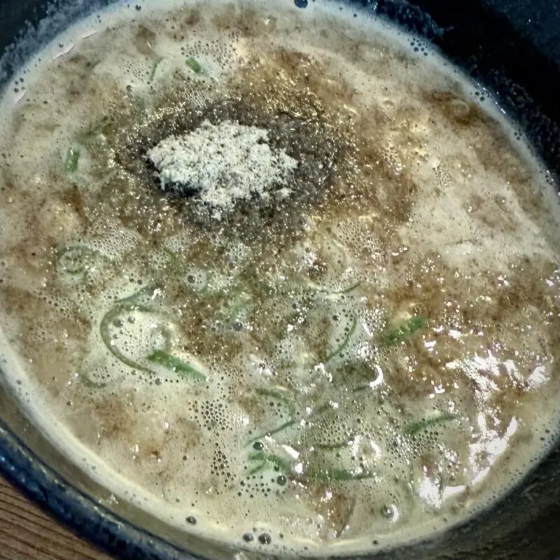 らぁ麺 とさかや 秋田県能代市落合 濃厚煮干しつけ麺 濃厚豚骨魚介系つけめん 具