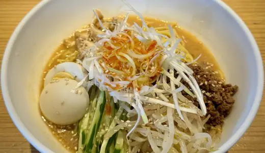 桜木屋 大曲店＠秋田県大仙市にて冷し担々麺をオーダー！食べるタイミングを逸していた夏定番の冷たい限定ラーメンをようやくゲット♪