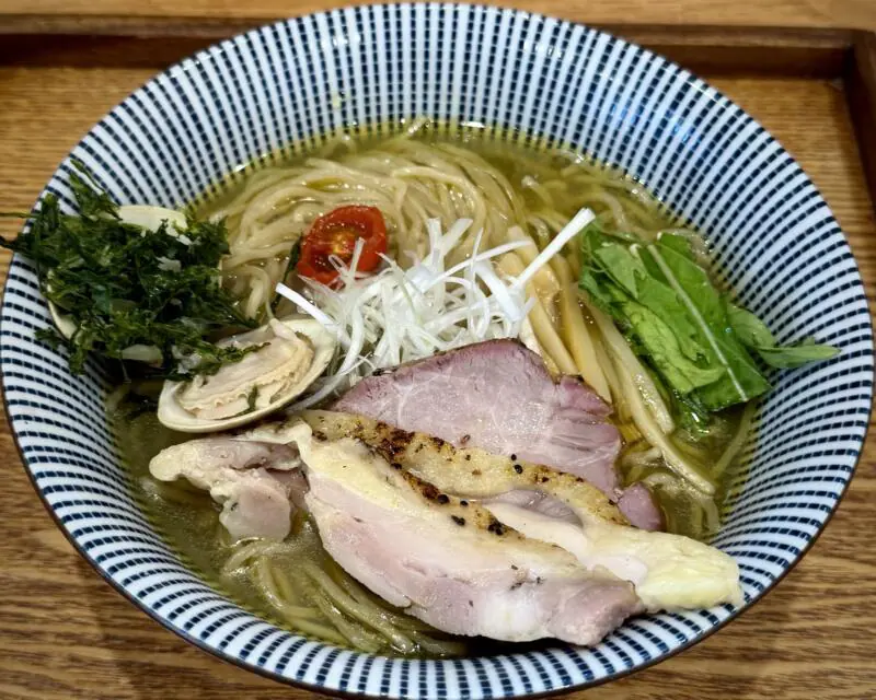 麺屋 玄洋 げんよう 新潟県新潟市東区空港西 新潟空港 貝塩ラーメン