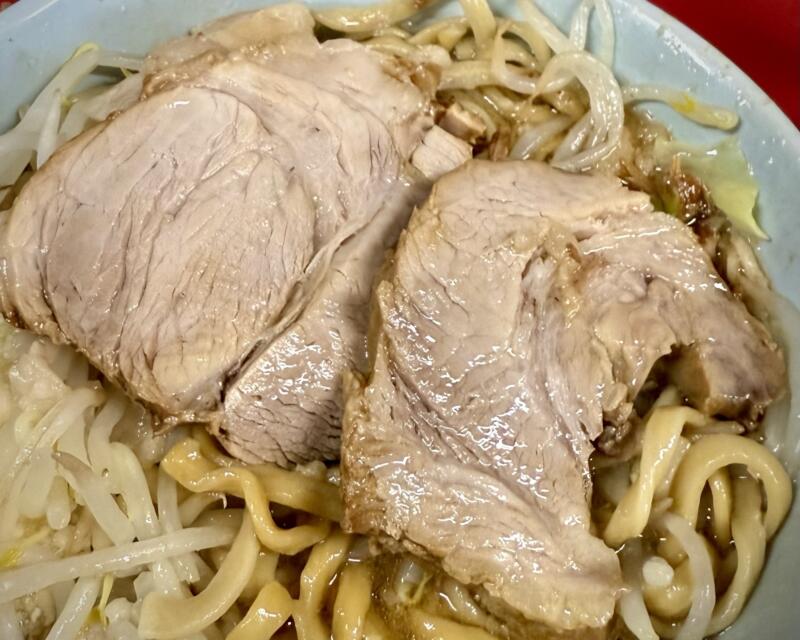 ラーメン二郎 新潟店 新潟県新潟市中央区万代 ラーメン小 豚骨醤油ラーメン 朝ラー ニンニク アブラ ブタ チャーシュー