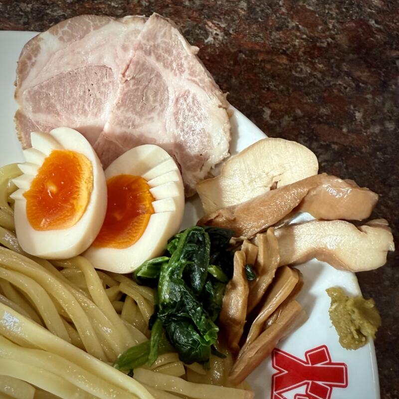 らーめんや煌 きら 新潟県新発田市新栄町 つけ麺 濃厚豚骨魚介系つけめん 具