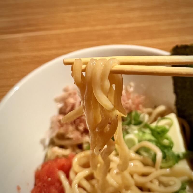 BAR JAH バー ジャー 秋田県秋田市大町 川反 かわばた 釜玉明太バター麺 汁なしラーメン 浅草開化楼 中華麺