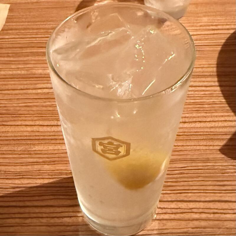 BAR JAH バー ジャー 秋田県秋田市大町 川反 かわばた レモンサワー