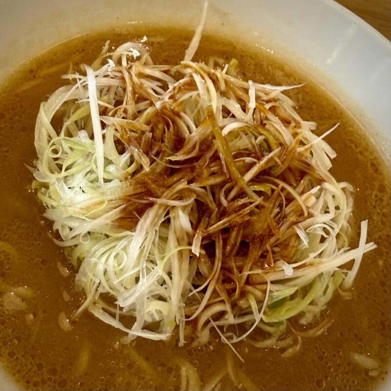 すき家 107号北上和賀店 岩手県北上市和賀町藤根 白髪ねぎ味噌ラーメン 具