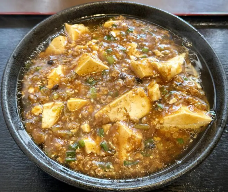 中国料理 パリスタ飯店 旧鷹巣町 秋田県北秋田市松葉町 麻婆湯麺 マーボーそば 麻婆ラーメン 麻婆豆腐
