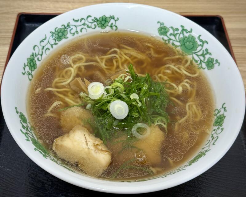 食堂 五輪坂ハイツ 秋田県雄勝郡羽後町西馬音内 羽後病院敷地内 正油ラーメン 醤油ラーメン