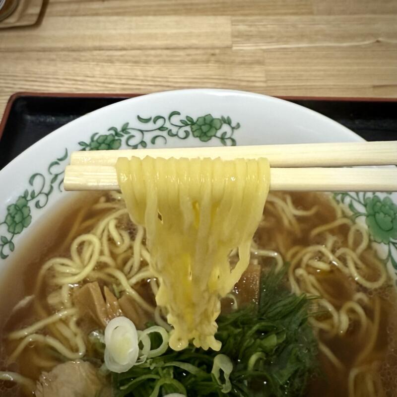 食堂 五輪坂ハイツ 秋田県雄勝郡羽後町西馬音内 羽後病院敷地内 正油ラーメン 醤油ラーメン 麺