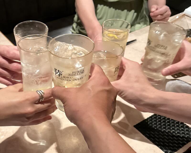円空 秋田県大仙市大曲丸の内 ハイボール 乾杯