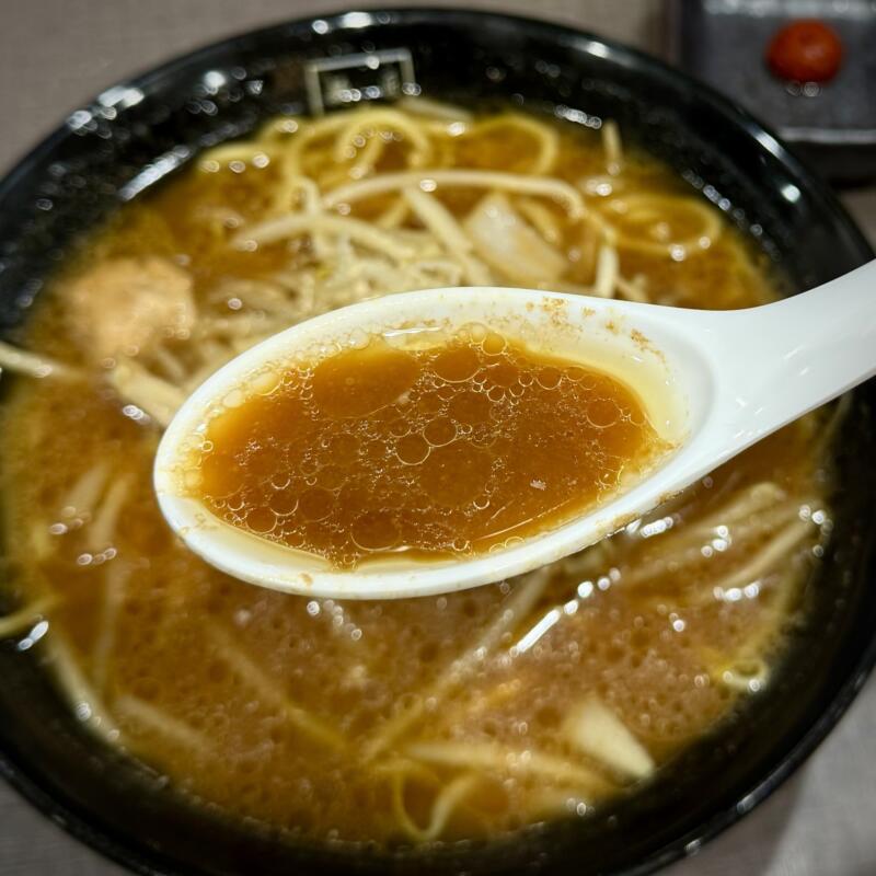 麺匠 玄龍 ララガーデン長町店 宮城県仙台市太白区長町 ララガーデン長町3F 長町南駅直結 味噌らーめん 辛味付き 辛味噌ラーメン スープ