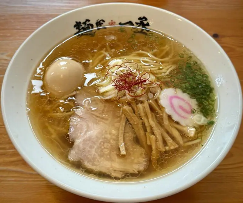 麺匠 一丞 いちじょう 宮城県仙台市太白区郡山 塩らーめん 鰆 サワラ 塩ラーメン