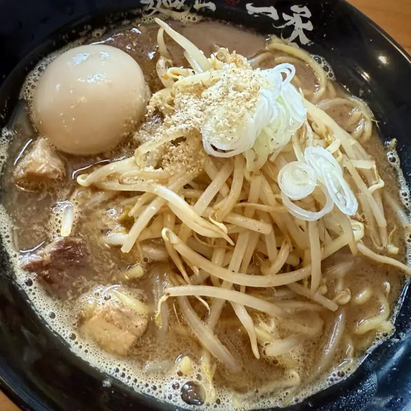 麺匠 一丞 いちじょう 宮城県仙台市太白区郡山 味噌らーめん 辛味付き 鰆 サワラ 辛味噌ラーメン 具