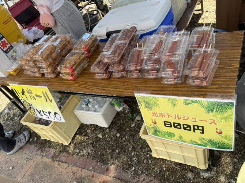 宮城県石巻市 石巻川開き祭り 麺屋 丸宮 出店 フランクフルト 焼きそば たこ焼き