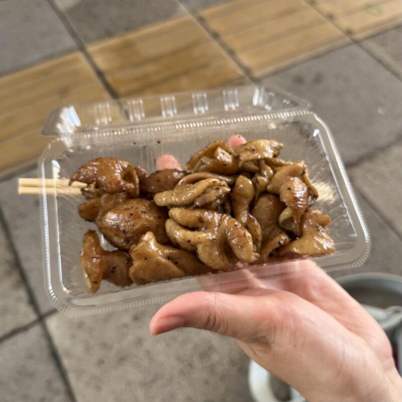 宮城県石巻市 石巻川開き祭り 麺屋 丸宮 出店 うま塩ホルモン