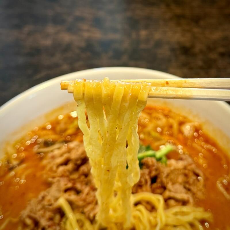 ファミリーレストラン デリシャス 宮城県石巻市蛇田 激辛カルビみそらーめん 辛味噌ラーメン 麺