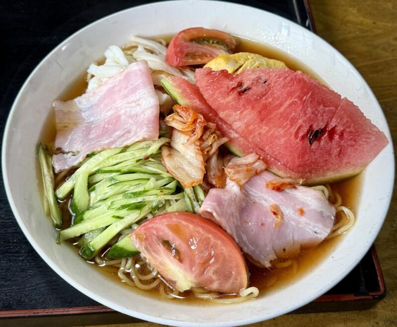 御食事処 大さと おおさと 秋田県湯沢市山田 隠れオモウマい店 冷し中華