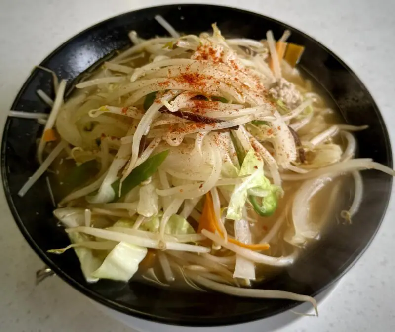 野菜たっぷりタンメンの店 大久保 岩手県宮古市崎鍬ヶ崎 野菜たっぷり旨辛タンメン