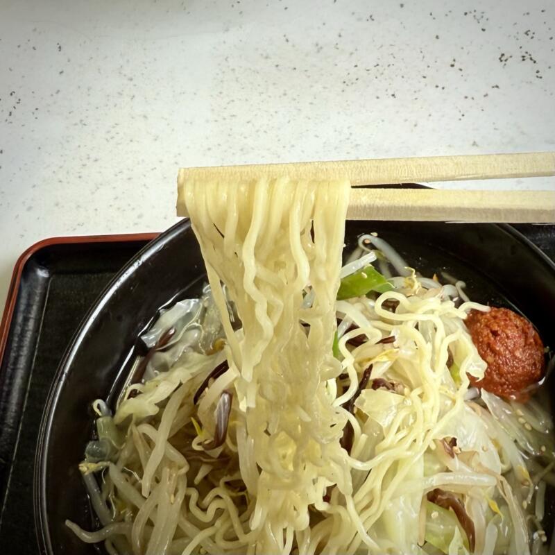 野菜たっぷりタンメンの店 大久保 岩手県宮古市崎鍬ヶ崎 辛玉のせ野菜たっぷり冷やしタンメン 自家製麺