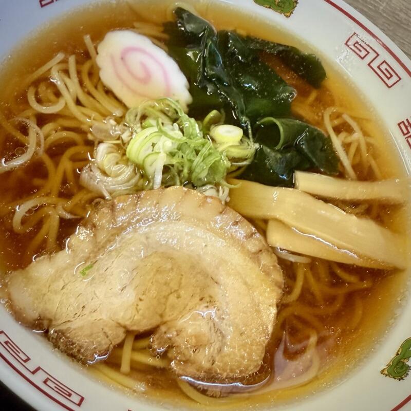 森の駅食堂 秋田県仙北市田沢湖卒田 醤油ラーメン 具