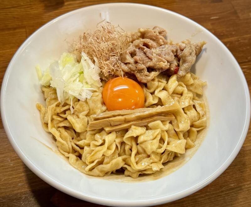自家製麺 ラカン 宮城県仙台市若林区荒井 荒井駅 ワシワシ油そば 汁なしまぜそば 自家製芳香鶏油 自家製極太麺 変更