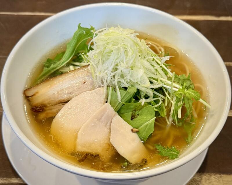 麺屋 奥右衛門 おくえもん 新潟県南魚沼市四十日 鶏塩麺 塩ラーメン
