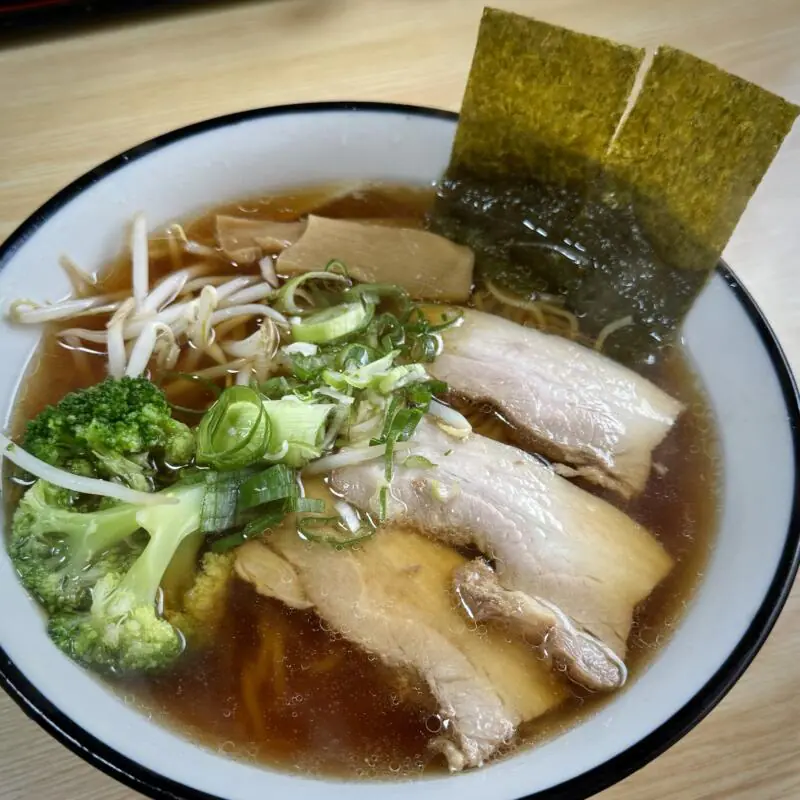 中国四川料理 仁 じん 山形県酒田市浜田 仁ラーメン 醤油ラーメン 具