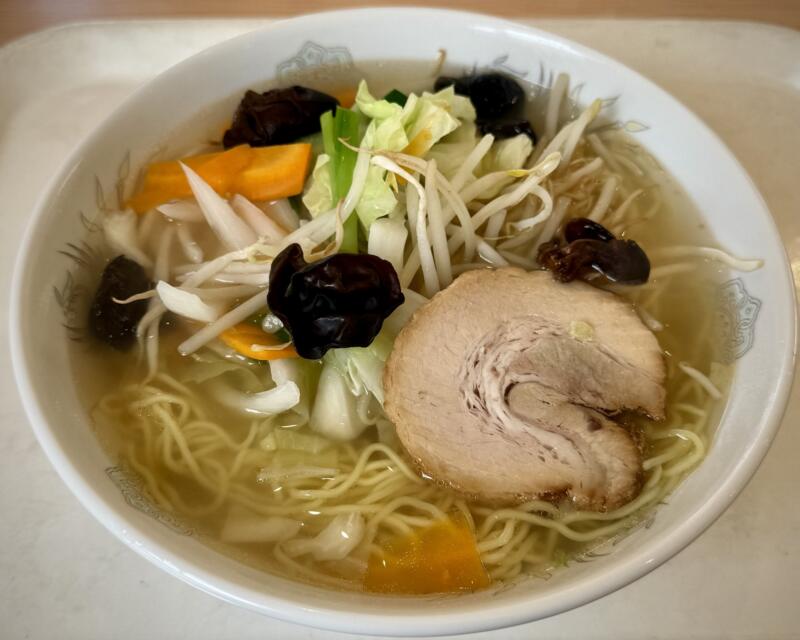 展望レストラン 花の杜 秋田県横手市前郷字 平鹿総合病院9階 塩タンメン 野菜塩ラーメン