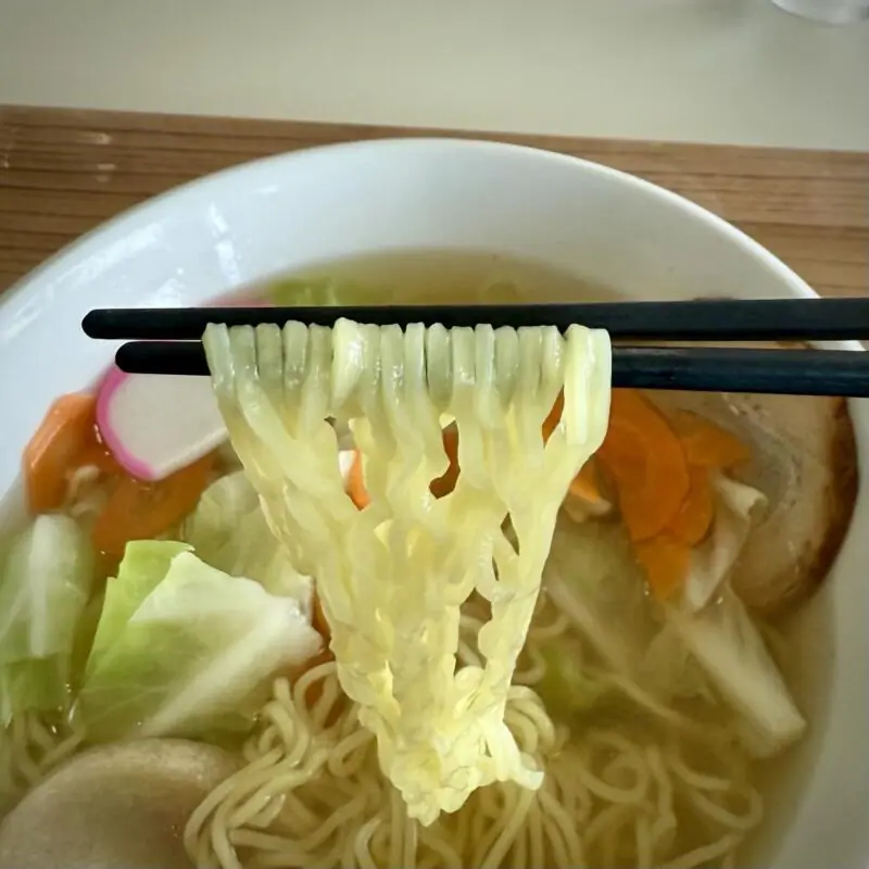 レストラン風 秋田県能代市落合 能代厚生医療センター1階 院内食堂 塩タンメン 塩ラーメン 麺