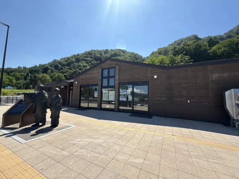 道の駅 十和田湖食堂 秋田県鹿角郡小坂町十和田湖 道の駅十和田湖 ひめますの郷 和井内 外観
