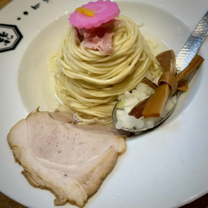 中華そば ひらこ屋 㐂ぼし きぼし 青森県青森市青葉 つけそば つけ麺 具