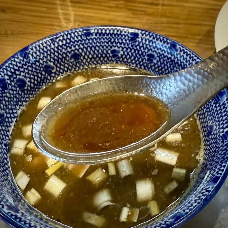 中華そば ひらこ屋 㐂ぼし きぼし 青森県青森市青葉 つけそば つけ麺 つけ汁 スープ
