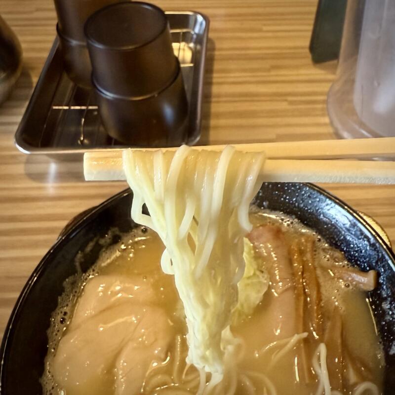 らぁ麺 おかむら 福島県郡山市大槻町 ν白湯そば ニュー白湯ラーメン 進化系福島鶏白湯 富田屋生麺