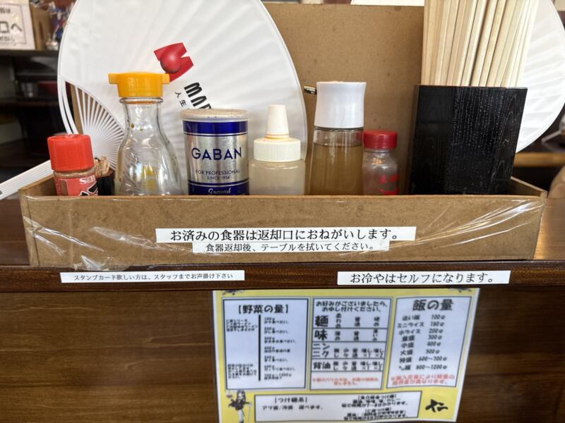 麺や飯や 仁 じん 福島県伊達市姥ケ懐 塩らーめん 伊達鶏 塩ラーメン 味変 調味料
