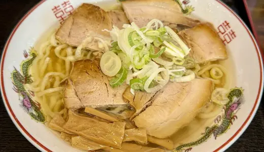 麺や飯や 仁(じん)＠福島県伊達市姥ケ懐にて塩らーめんをオーダー！9月末で現店舗での営業を終了して新天地・福島市郊外に移転リニューアルするガッツリ系の人気店♪