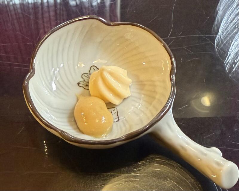 ジュテーム Je t'aime 珈琲 樹庭夢 秋田県にかほ市象潟町 冷やし麺 冷やし中華 冷たいラーメン マヨネーズ 辛子
